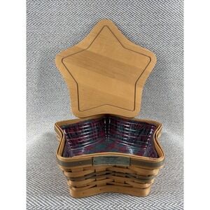 Longaberger Basket Christmas Collection 2001 - Shining Star Combo